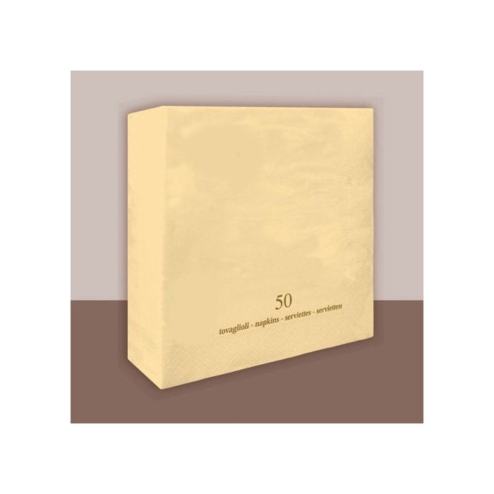 Tovagliolo Champagne Pz.50 Cm.33x33 Veli 2 main product photo