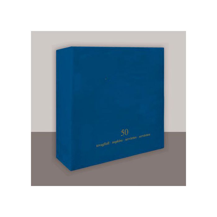 Tovagliolo Blu Notte Pz.50 Cm.33x33 Veli 2 main product photo