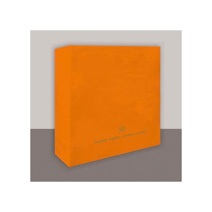 Tovagliolo Arancio Pz.50 Cm.33x33 Veli 2 main product photo