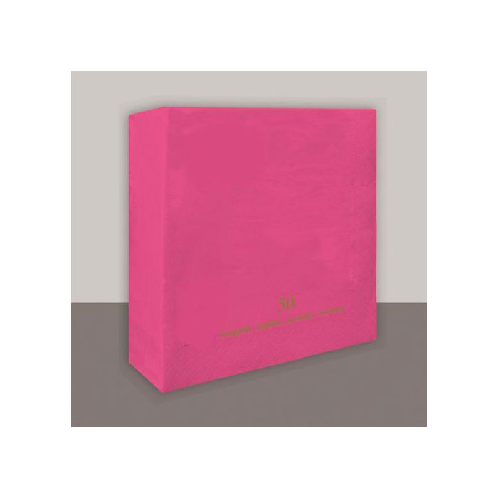 Tovagliolo Fuxia Pz.50 Cm.33x33 Veli 2 main product photo