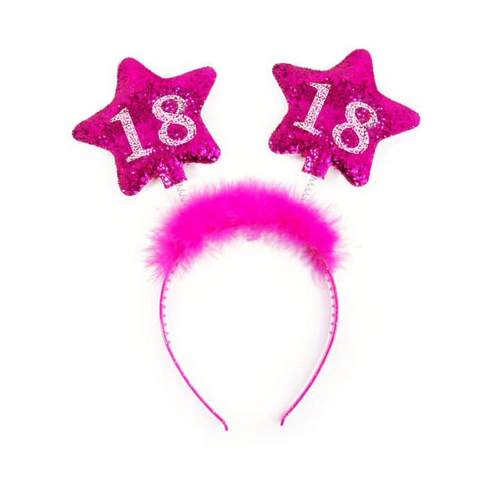 Cerchietto Stelle Fuxia 18 Anni Pz.1 main product photo