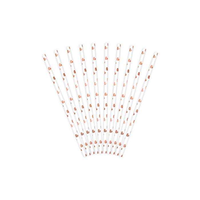 Cannucce Cuore Rose Gold Pz.10 main product photo