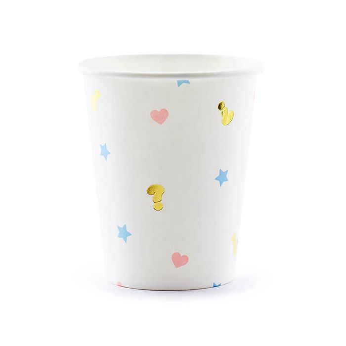 Bicchieri Boy Or Girl Cuori Stelle Pz.6 main product photo