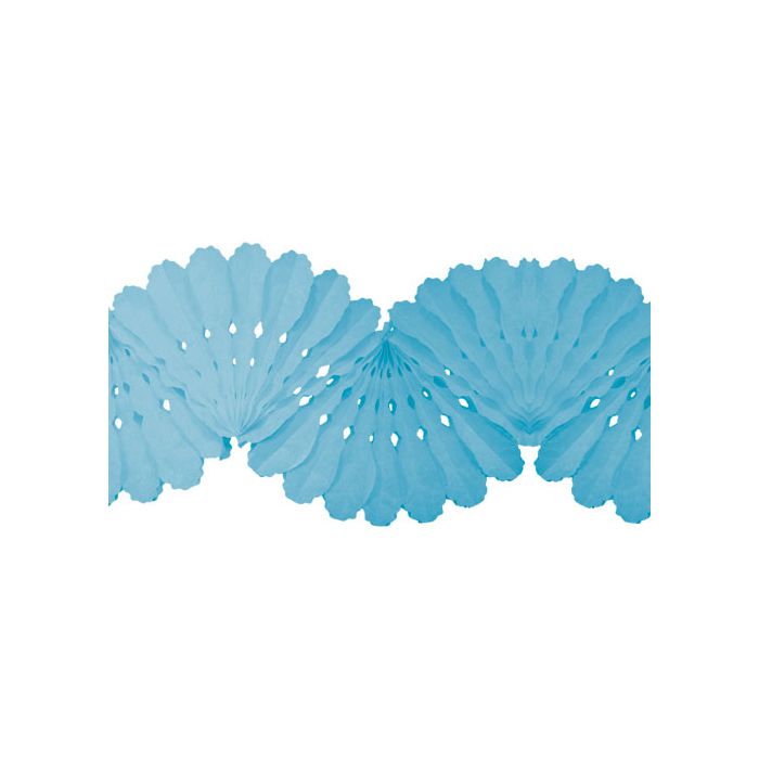 Festone Azzurro Zig Zag Pz.1 Mt.3 main product photo