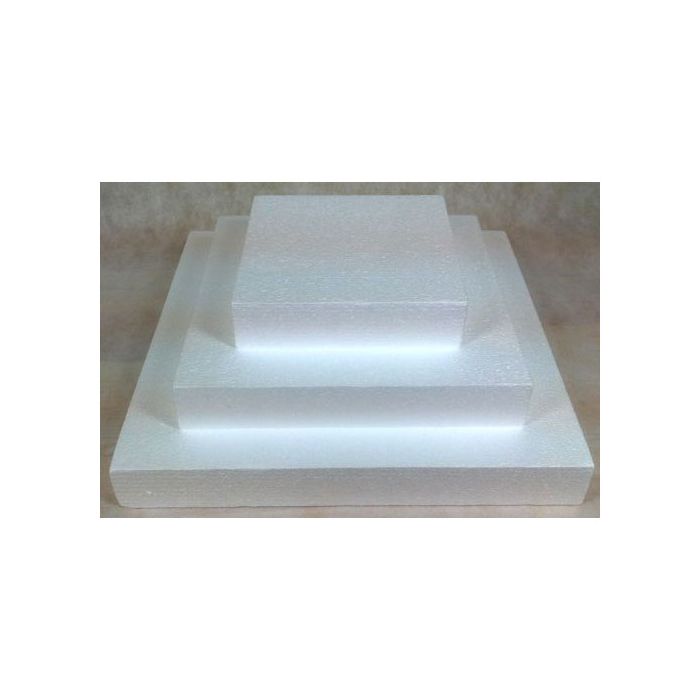 Polistirolo Quadrato Cm.10x10xh.5 Pz.1 main product photo