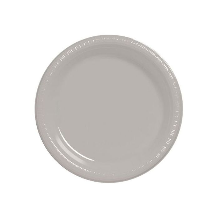 Piatto Fondo Argento Deluxe Pz.30 Cc.340 - 3 Confezioni Da 10 Pz. main product photo