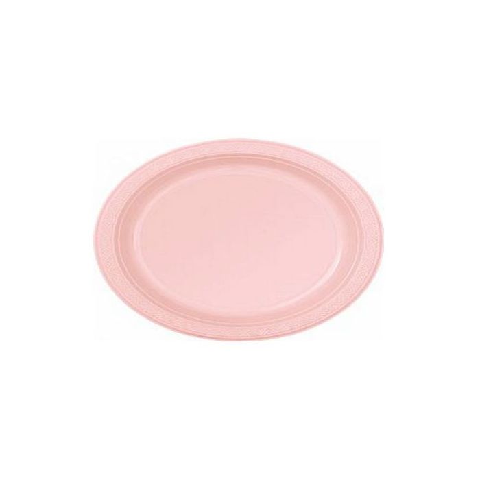 Piatto Ovale Rosa Deluxe Pz.5 Cm.32 main product photo