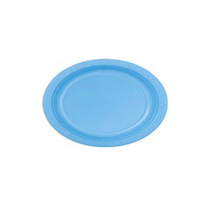 Piatto Ovale Azzurro Deluxe Pz.5 Cm.32 main product photo