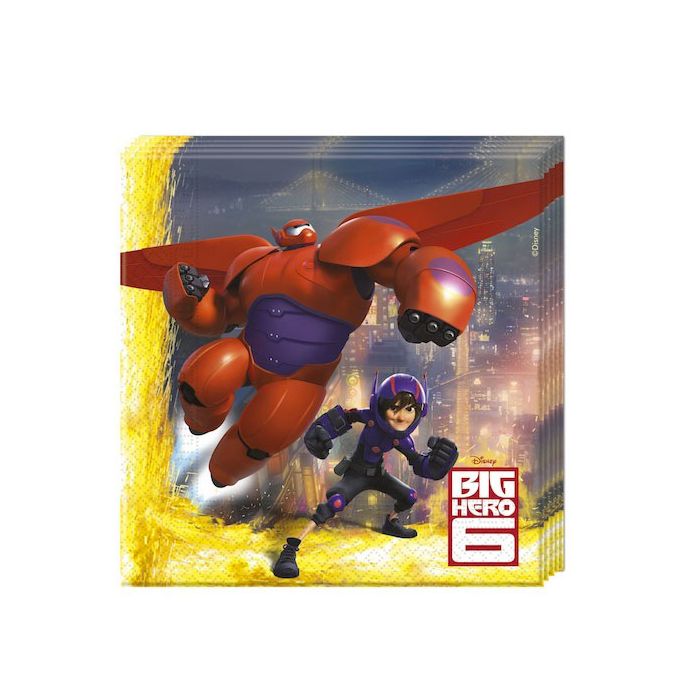Tovaglioli Big Hero 6 Pz.20 Cm.33x33 main product photo