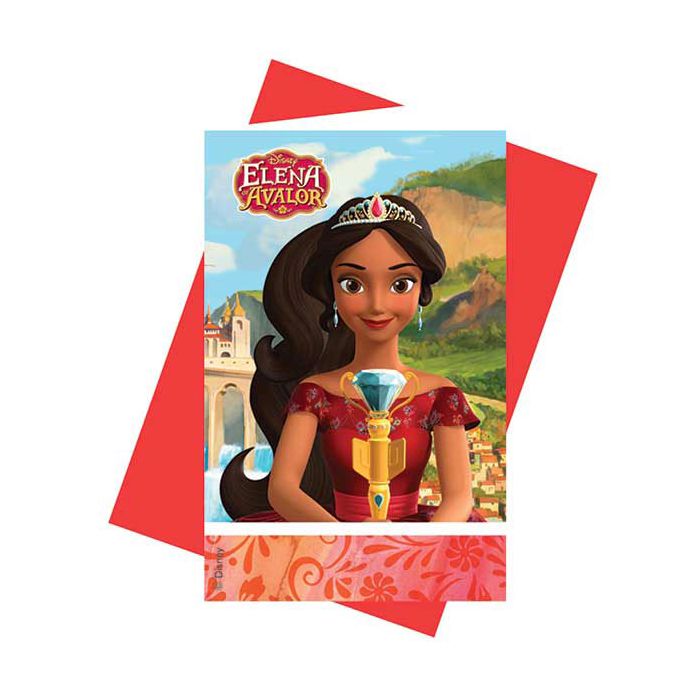 Inviti Elena Of Avalor Pz.6 Cm.14 X Cm.8.5 main product photo