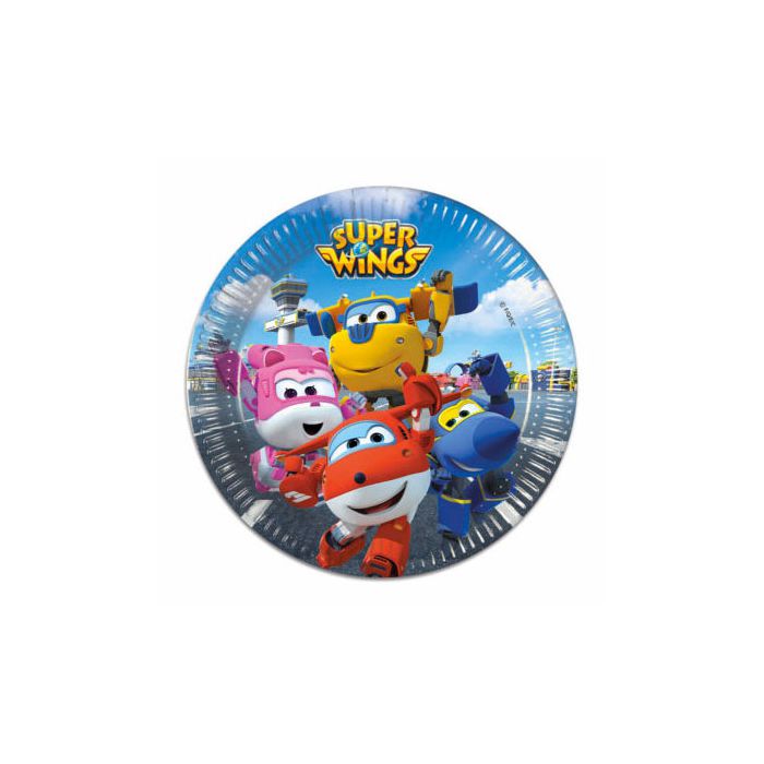 Piattini Super Wings Pz.8 Cm.20 main product photo