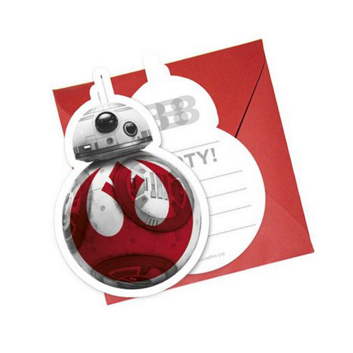 Inviti Star Wars Episode 8 Pz.6 Cm.14 X Cm.8.5 main product photo