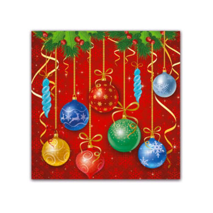 Tovaglioli Palline Di Natale Pz.20 main product photo