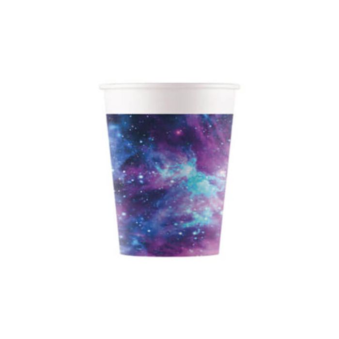 Bicchieri Party Galaxy Compostabile Pz.8 200ml - Compostabile main product photo
