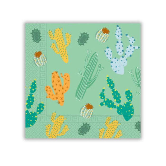 Tovaglioli Cactus Party Pz.20 Cm.33x33 main product photo