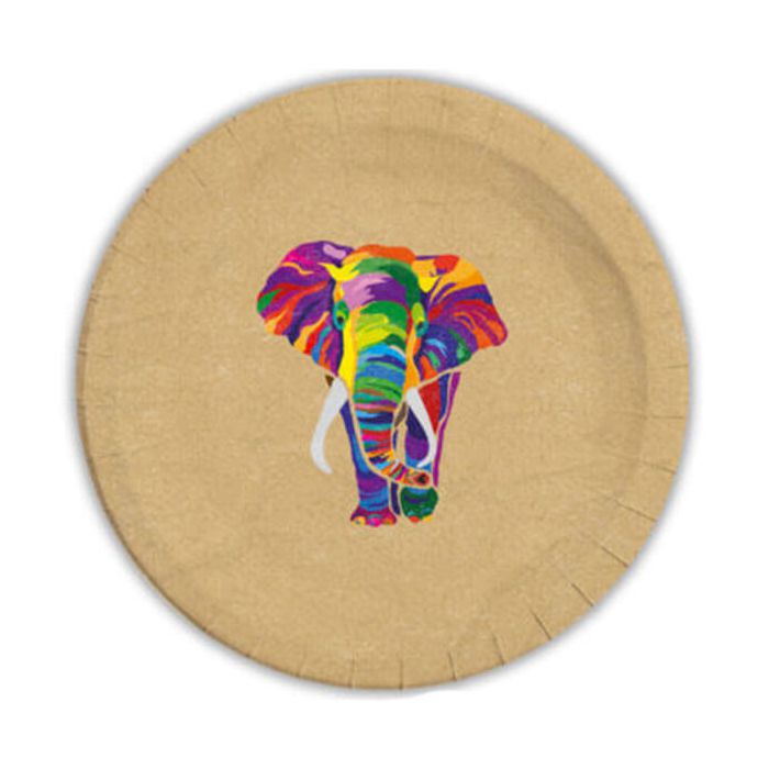 Piatti Elefante Compostabile Pz.8 Cm.23 - Compostabile main product photo