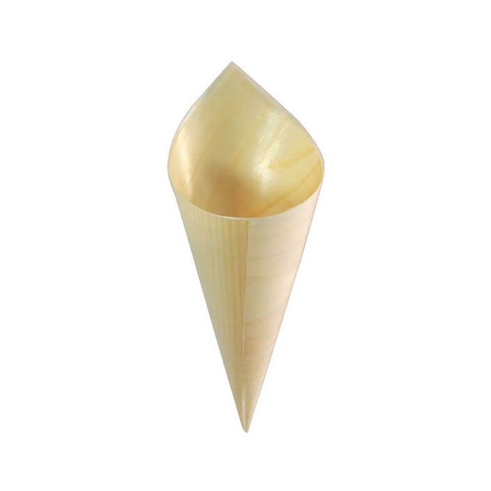 Cono In Legno Pz.25 H.cm.17 Diam. Cm.5 main product photo