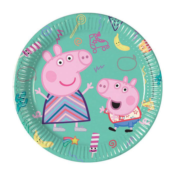 Piattini Peppa Pig Messy Play Pz.8 Cm.20 main product photo