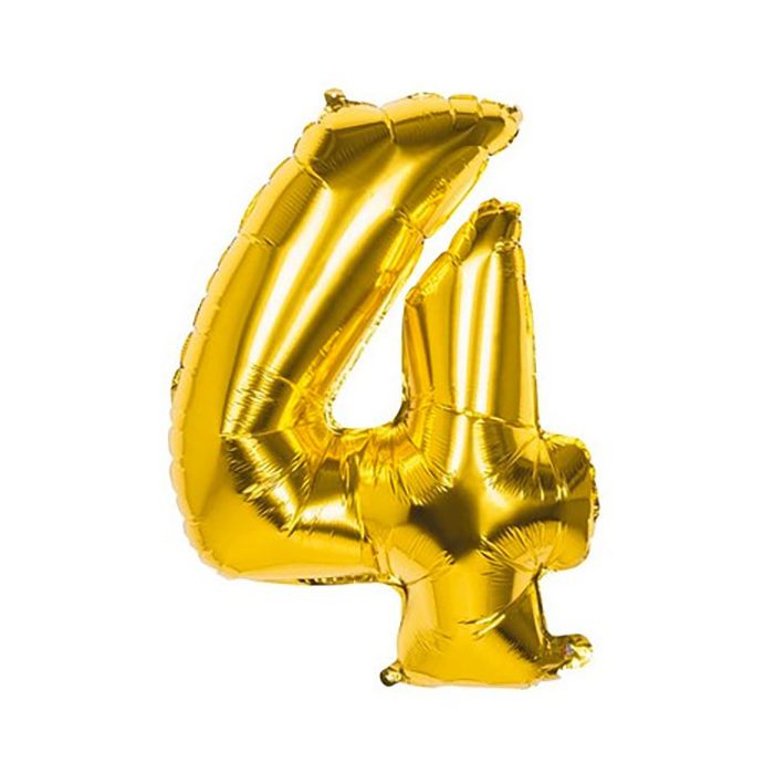 Palloncino Oro N.4 Cm.85 Pz.1 main product photo