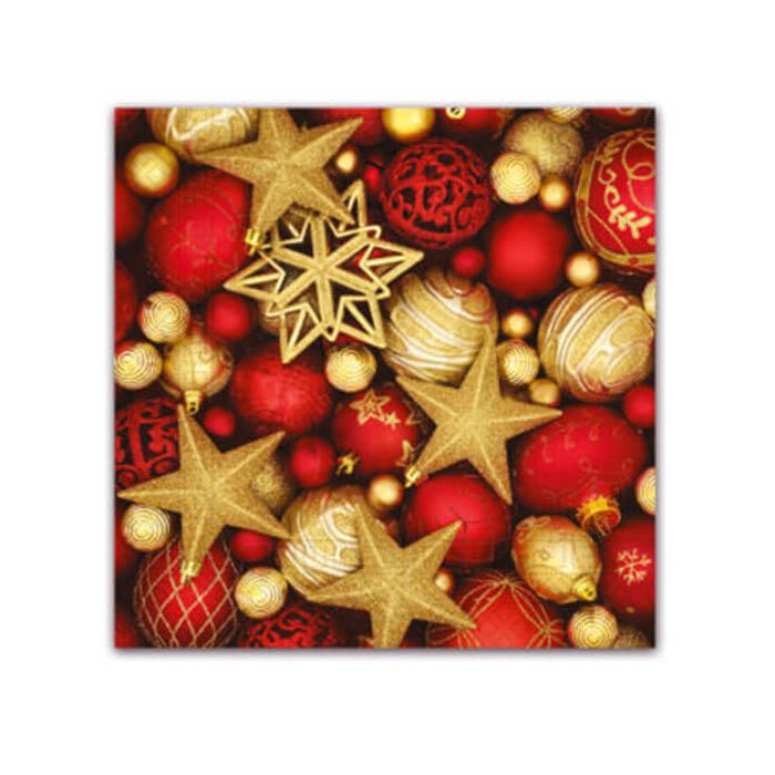 Tovaglioli Stelle Glitter Natale Pz.20 main product photo
