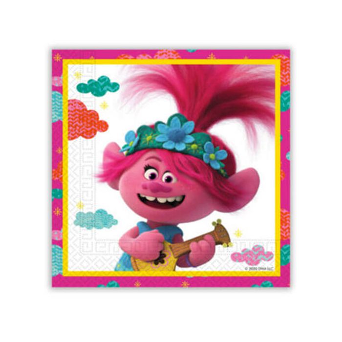 Tovaglioli Trolls 2 Pz.20 Cm.33x33 main product photo