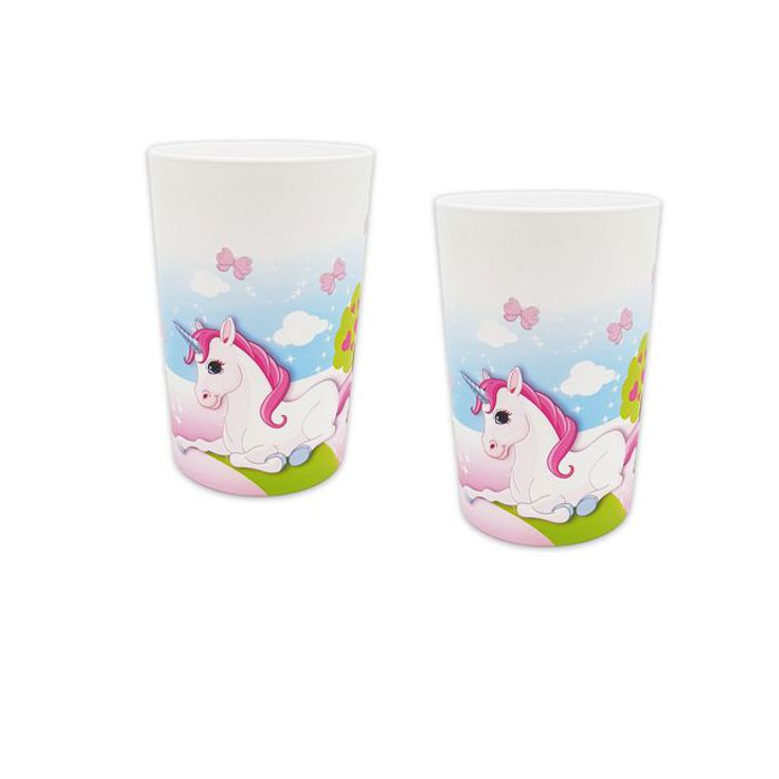 Bicchiere unicorno riutilizzabile pz.1 main product photo