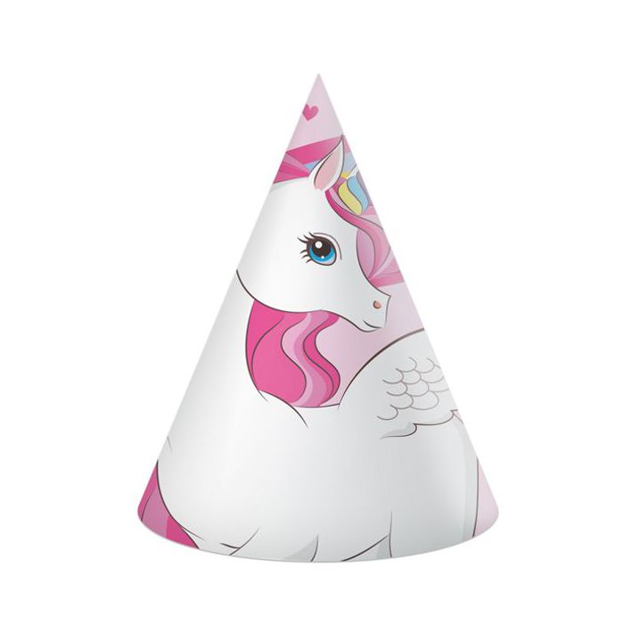 Cappellino unicorno arcobaleno pz.6 main product photo
