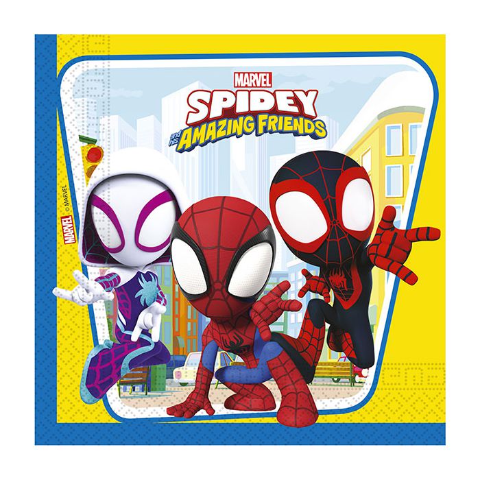 Tovaglioli Spidey And His Amazing Pz.20 main product photo
