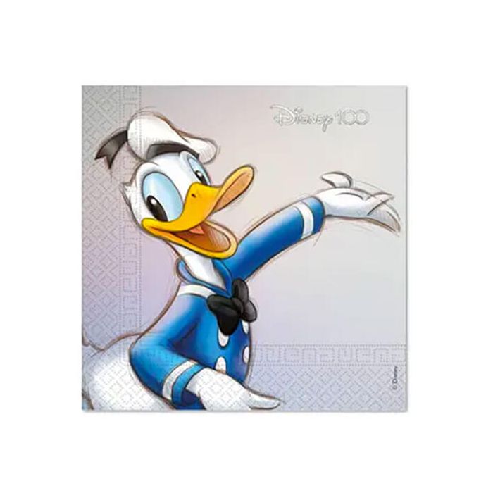 Tovaglioli Disney 100 Paperino Pz.20 main product photo