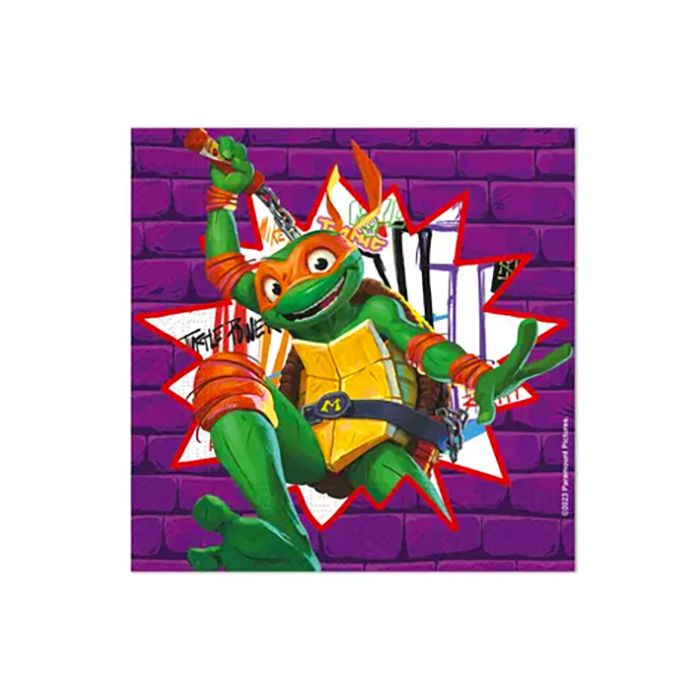 Tovaglioli Tartarughe Ninja Pz.20 main product photo