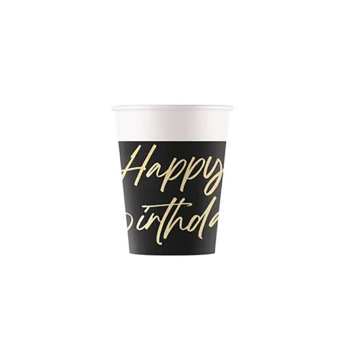 Bicchieri Elegant Hbday Ml.200 Pz.8 main product photo