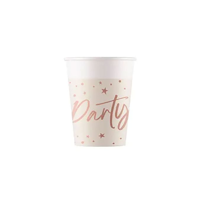 Bicchieri Rose Gold Party Ml.200 Pz.8 main product photo