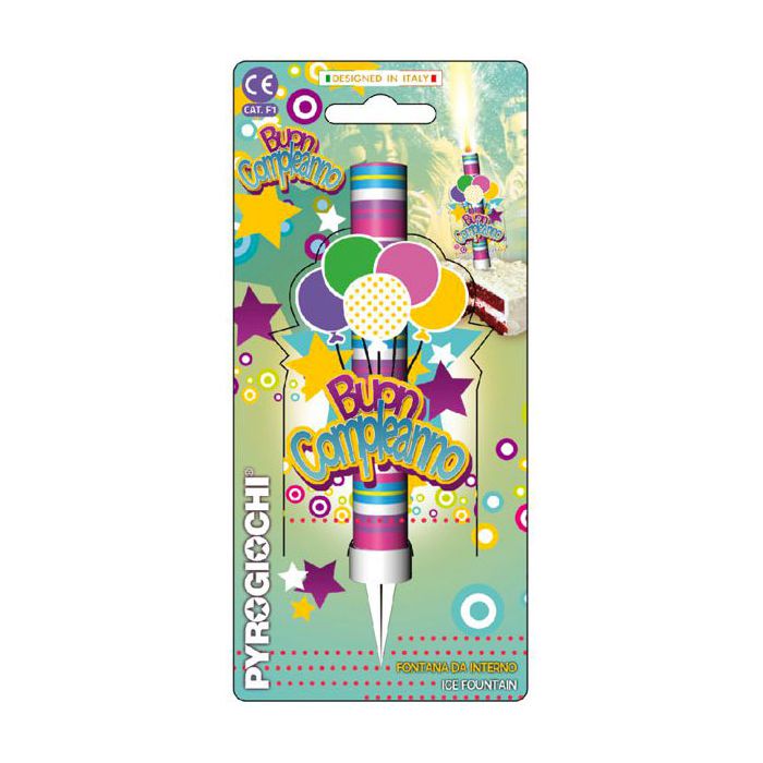 Fontana Buon Compleanno Pz.1 Cm.15 main product photo