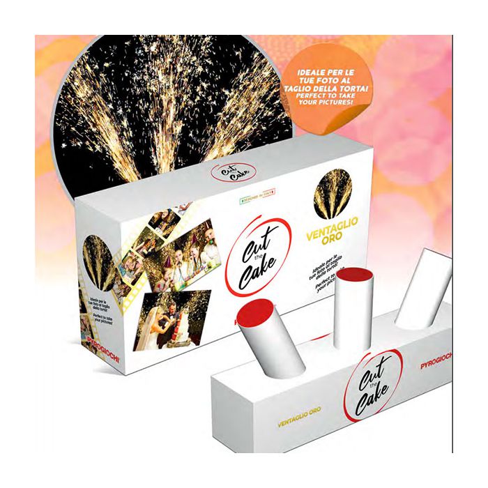Cut The Cake Ventaglio Oro Pz.1 main product photo