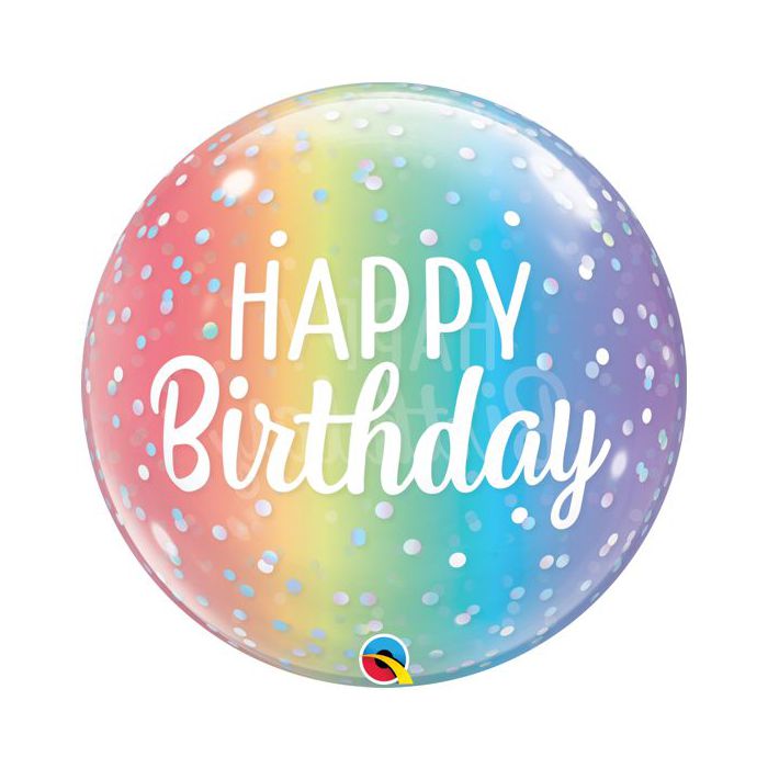 PALLONCINI COMPLEANNO ARCOBALENO PZ.1 main product photo