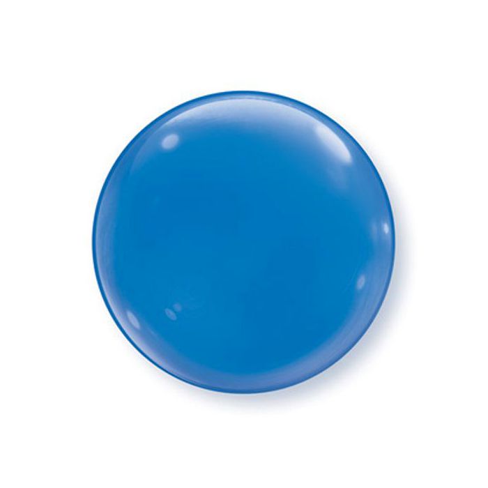 Palloncini Blu Pz.4 Bubble Balloon Tondo 15" Cm.38 main product photo