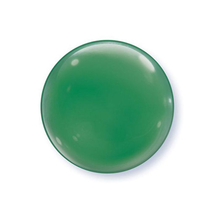 Palloncini Verdi Pz.4 Bubble Balloon Tondo 15" Cm.38 main product photo