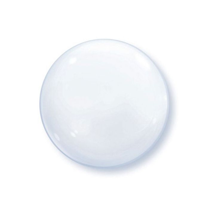 Palloncini Bianchi Pz.4 Bubble Balloon Tondo 15" Cm.38 main product photo