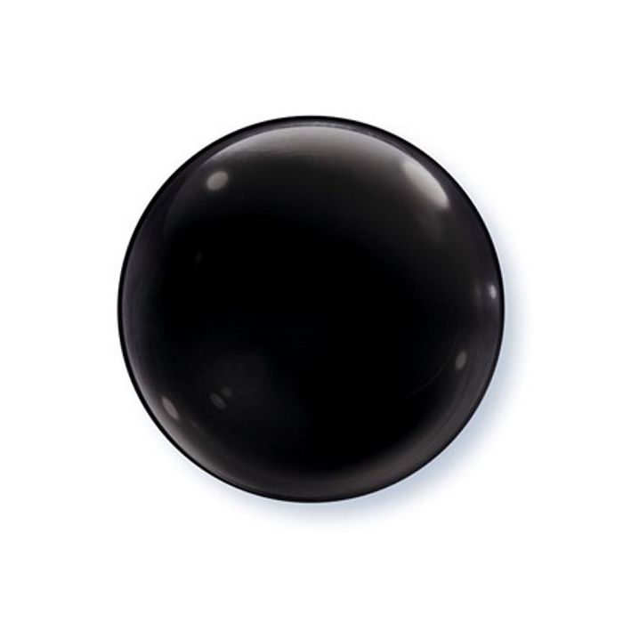 Palloncini Neri Pz.4 Bubble Balloon Tondo 15" Cm.38 main product photo