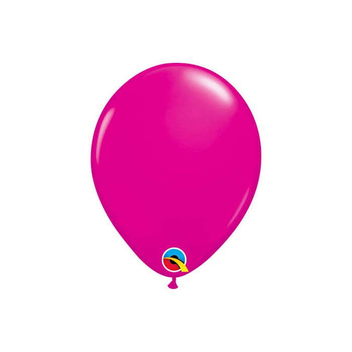Palloncino Fuxia (5") Standard Pz.100 5" Cm.12.7 Qualatex main product photo