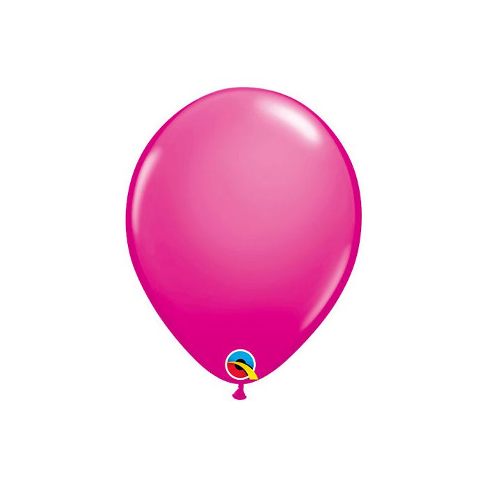 Palloncino Fuxia (11") Standard Pz.100 11" Cm.28 Qualatex main product photo