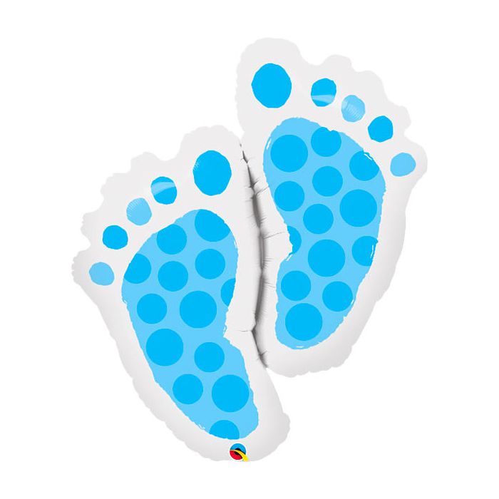 Palloncino Piedi Bambino Pz.1 Mylar Sagomato 35"/cm.89 main product photo