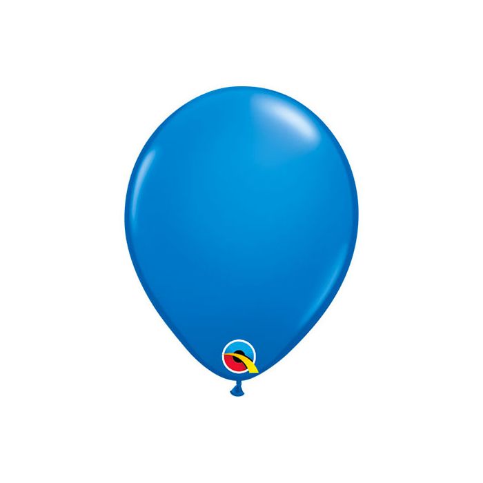 Palloncino Blu (5") Standard Pz.100 5" Cm.12.7 Qualatex main product photo