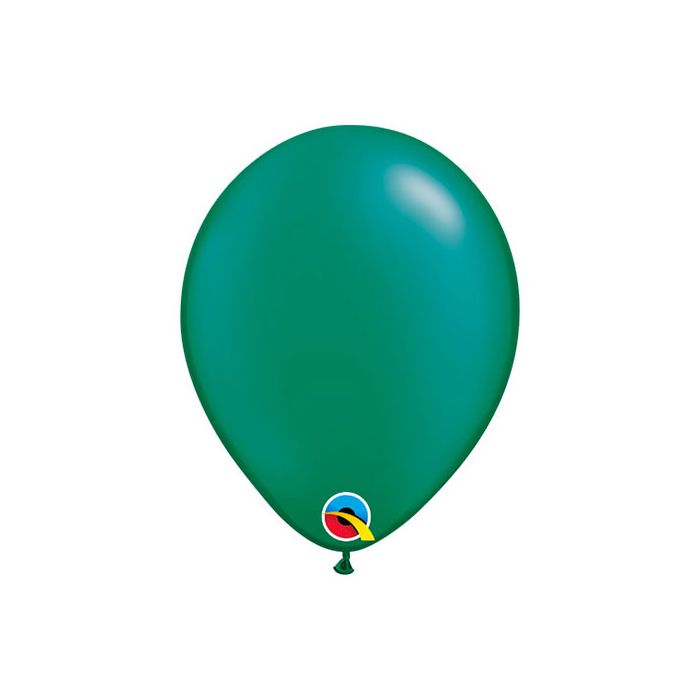 Palloncino Verde (5") Perlato Pz.100 5" Cm.12.7 Qualatex main product photo