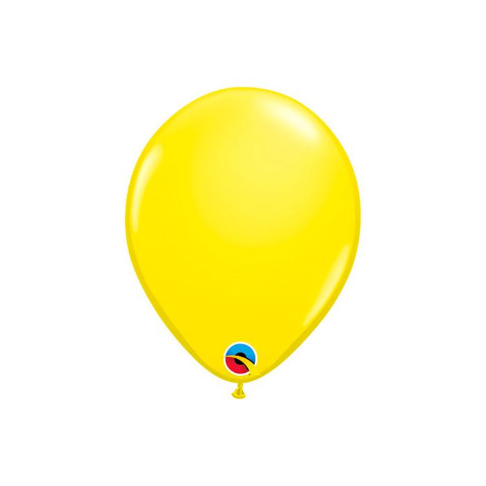 Palloncino Giallo (5") Standard Pz.100 5" Cm.12.7 Qualatex main product photo