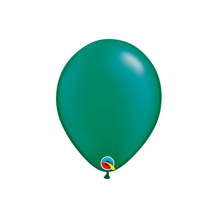 Palloncino Verde (11") Perlato Pz.100 11" Cm.28 Qualatex main product photo
