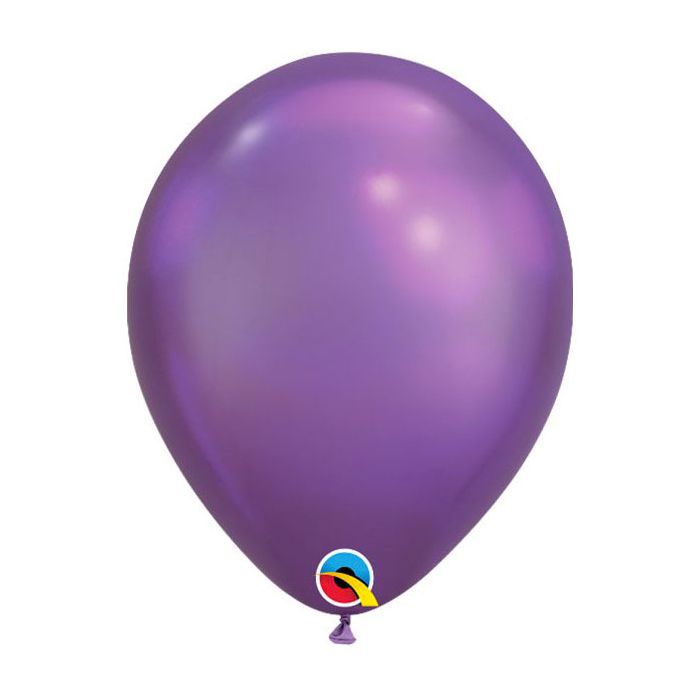Palloncini Chrome Purple Pz.100 11" Cm.28 main product photo