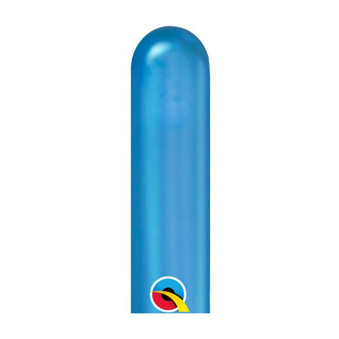 Palloncini Chrome Blue (q260) Pz.100 5cm X 150cm main product photo
