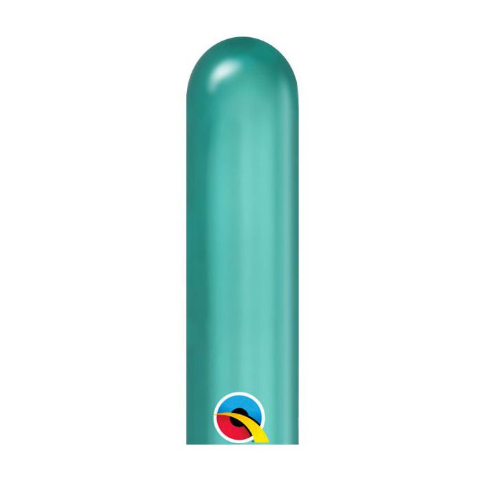 Palloncini Chrome Green (q260) Pz.100 5cm X 150cm main product photo