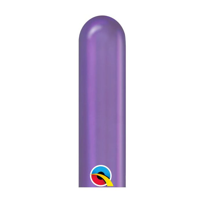 Palloncini Chrome Purple (q260) Pz.100 5cm X 150cm main product photo